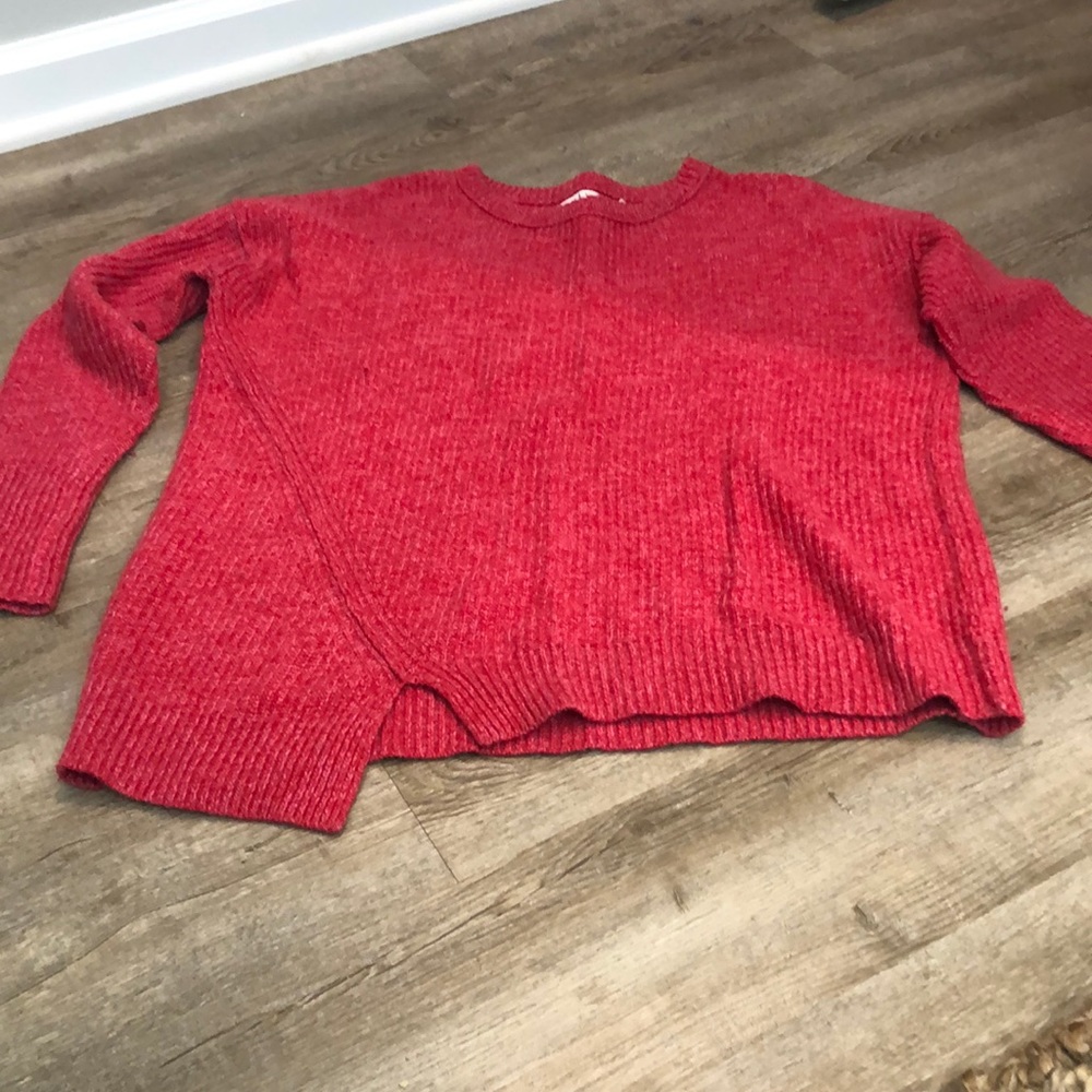 Pink sweater from Velvet by Graham & Spencer